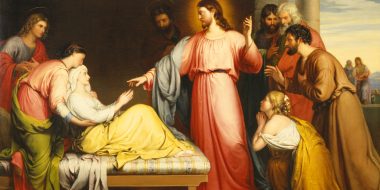 ph. Cristo guarisce la suocera di Pietro, John Bridges